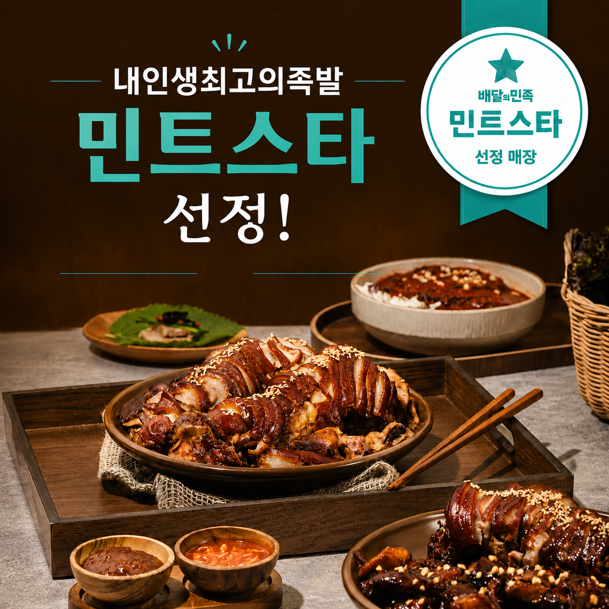 내인생최고의족발, 배민 ‘민트스타’ 선정! 이미지 1